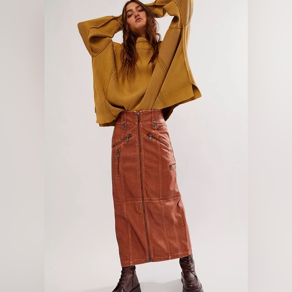 We The Free Dresses & Skirts - NWT We The Free Nowhere To Run Vegan Maxi Skirt